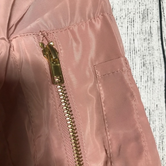 New Look Mauve Bomber Jacket - Picture 2 of 8
